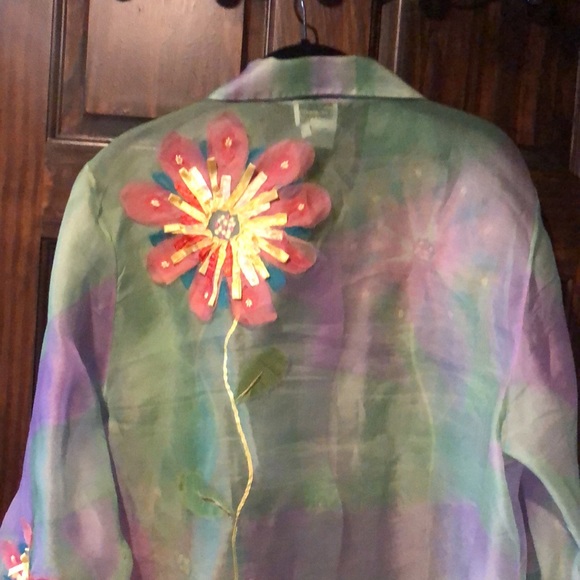 Beautiful applica jacket - Picture 5 of 5